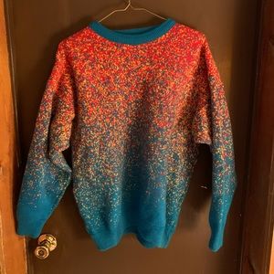 heavy vintage wool sweater